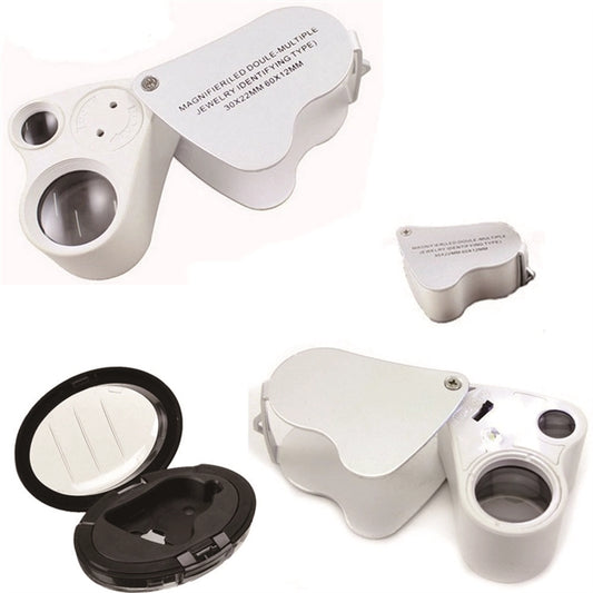 LED Illuminated Loupe 30X 60X
