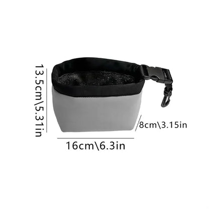 Waterproof Golf Club Cleaning Bag with Detachable Clip