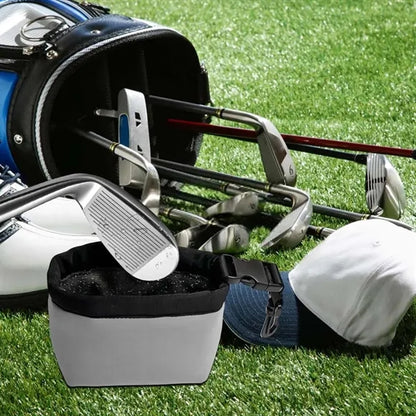 Waterproof Golf Club Cleaning Bag with Detachable Clip