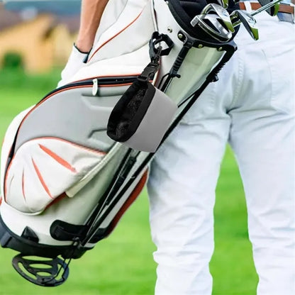 Waterproof Golf Club Cleaning Bag with Detachable Clip
