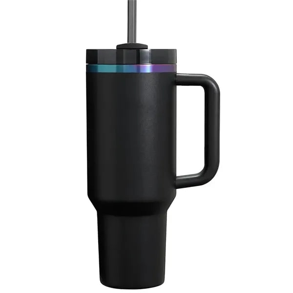 40 oz Insulated Stainless SteelTumbler W/Twist On 3-Way Lid
