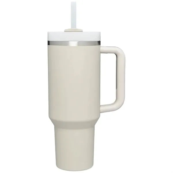 40 oz Insulated Stainless SteelTumbler W/Twist On 3-Way Lid