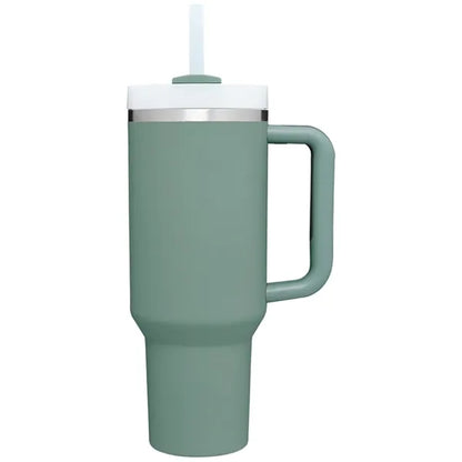 40 oz Insulated Stainless SteelTumbler W/Twist On 3-Way Lid