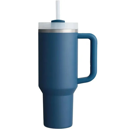 40 oz Insulated Stainless SteelTumbler W/Twist On 3-Way Lid