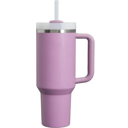 40 oz Insulated Stainless SteelTumbler W/Twist On 3-Way Lid