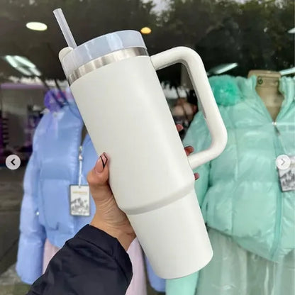 40 oz Insulated Stainless SteelTumbler W/Twist On 3-Way Lid