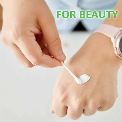 200pcs Eco-friendly Organic Double-ended Bamboo Cotton Swabs