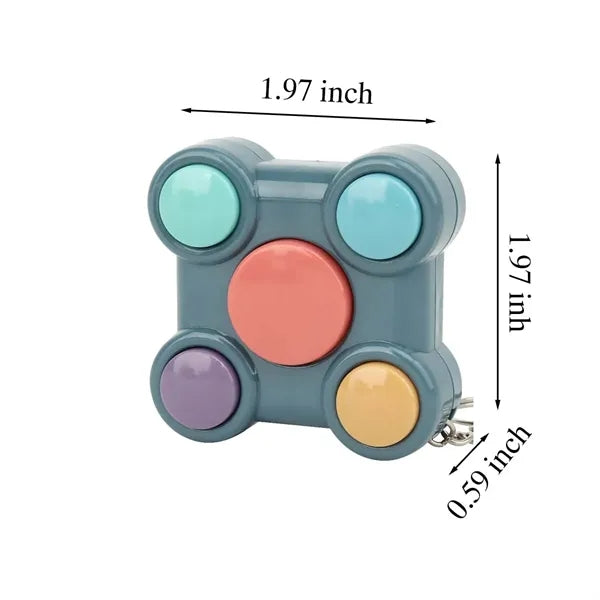 Portable Handheld Electronic Memory Game With Light Sound