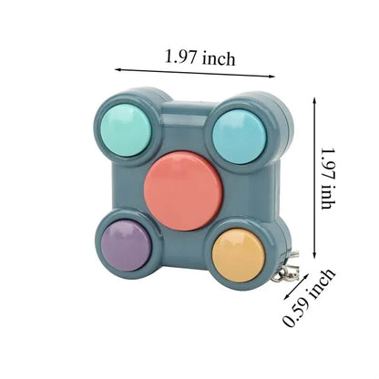 Portable Handheld Electronic Memory Game With Light Sound
