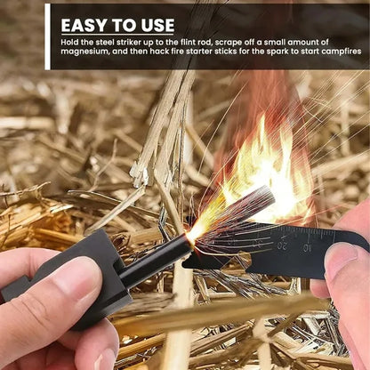 Outdoor Versatile Portable Durable Survival Fire Flint