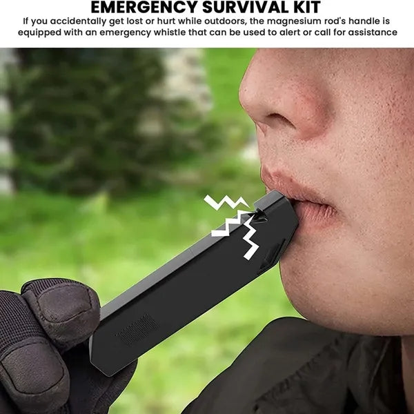 Outdoor Versatile Portable Durable Survival Fire Flint