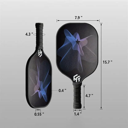 Carbon Fiber Pickleball Paddle Set