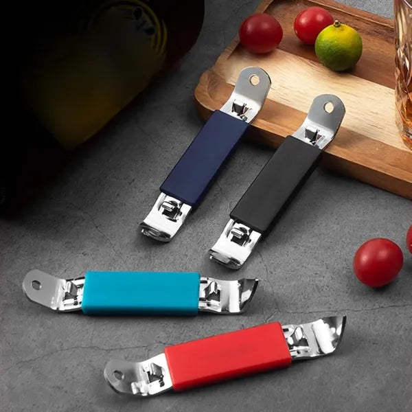 Portable Stainless Steel Magnetic Dual Use Bottle Can Opener