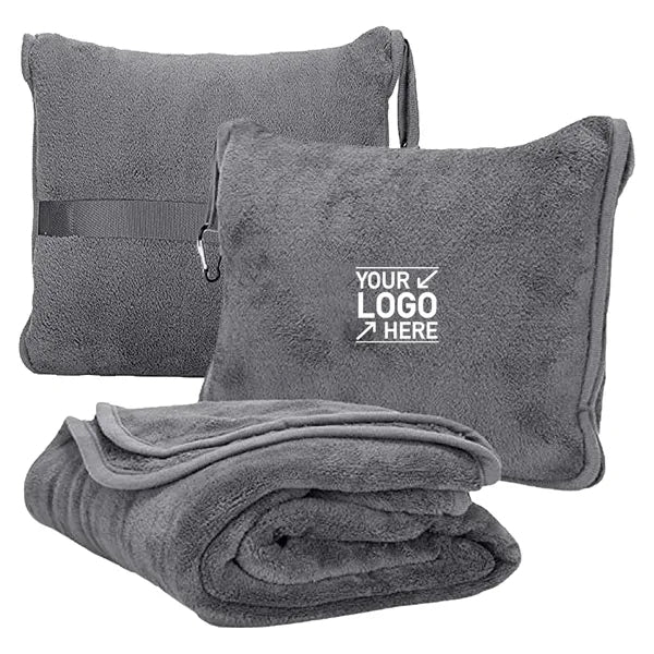 Portable Soft Travel Blanket with Throw Bag