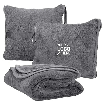 Portable Soft Travel Blanket with Throw Bag