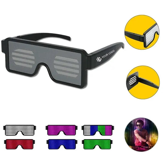 Smart Glow Christmas Party Eyewear LED Flashing Glasses