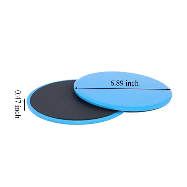 Dual Sided Use Workout Gliding Discs Exercise Core Sliders