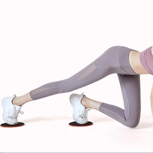 Dual Sided Use Workout Gliding Discs Exercise Core Sliders