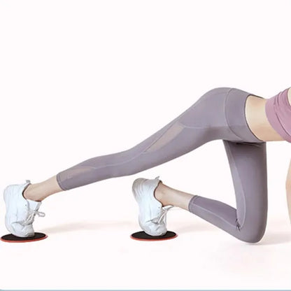 Dual Sided Use Workout Gliding Discs Exercise Core Sliders