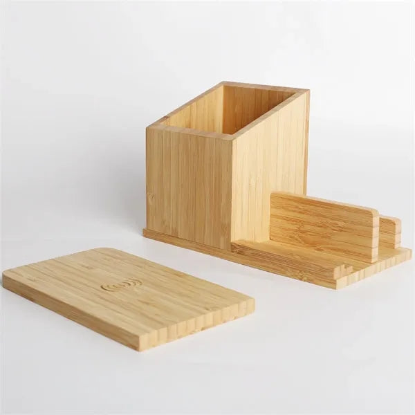 Bamboo Wireless Charger Desktop