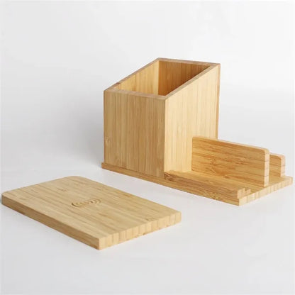 Bamboo Wireless Charger Desktop