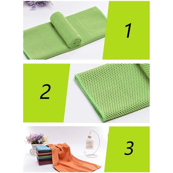 Soft Breathable Chilly Outdoor Sports Gym Cooling Towel