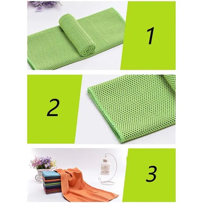 Soft Breathable Chilly Outdoor Sports Gym Cooling Towel