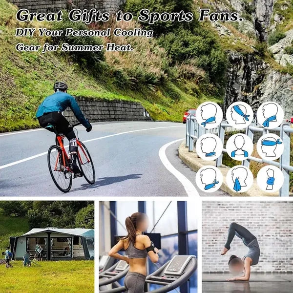 Soft Breathable Chilly Outdoor Sports Gym Cooling Towel