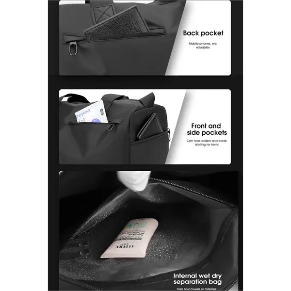 Hand Luggage Bag With Shoe Pouch