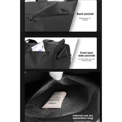 Hand Luggage Bag With Shoe Pouch