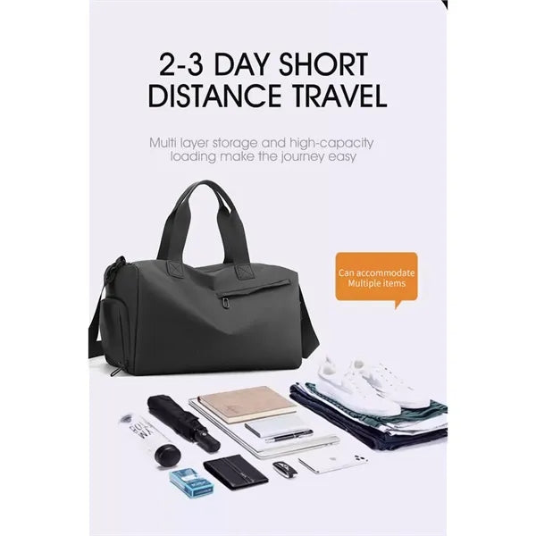 Hand Luggage Bag With Shoe Pouch