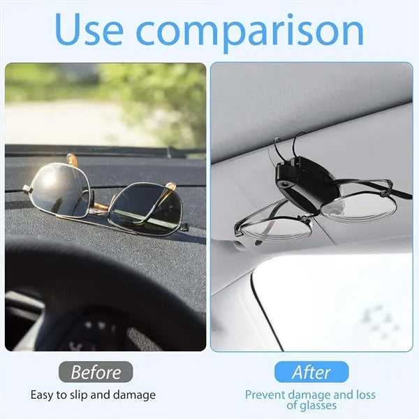 Ticket Card Clip Sunglasses Holders for Car Sun Visor