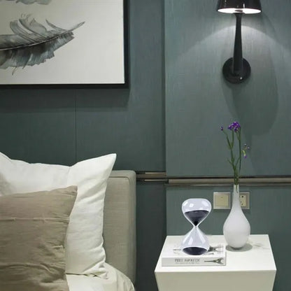 Durable 30 Minute Clear Glass Hourglass Sand Timer for Decor