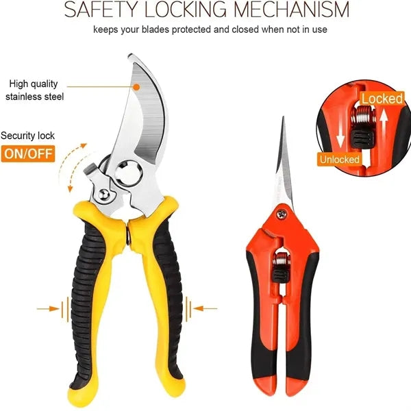 Garden Pruning Shears Set