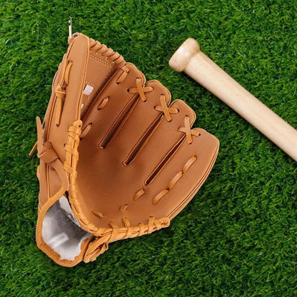 Durable PVC School Game Beginner Softball Baseball Gloves