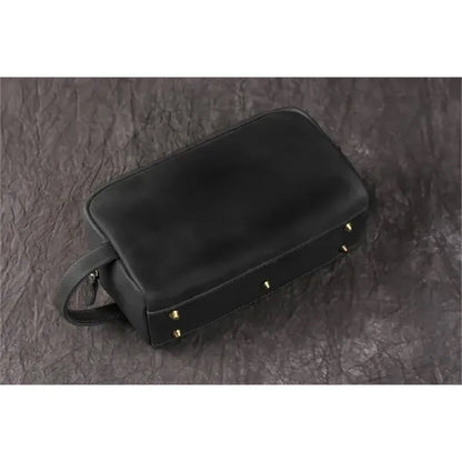 Personalized Groomsmen Gift, Leather Toiletry Bag