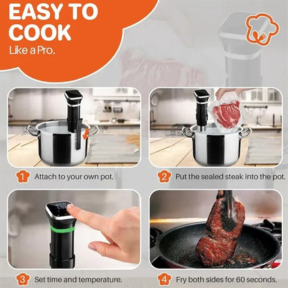 SousVide Culinary Sous Vide Precision Cooker, 1100 Watts