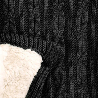 50" x 60"Cable Knit Blankets