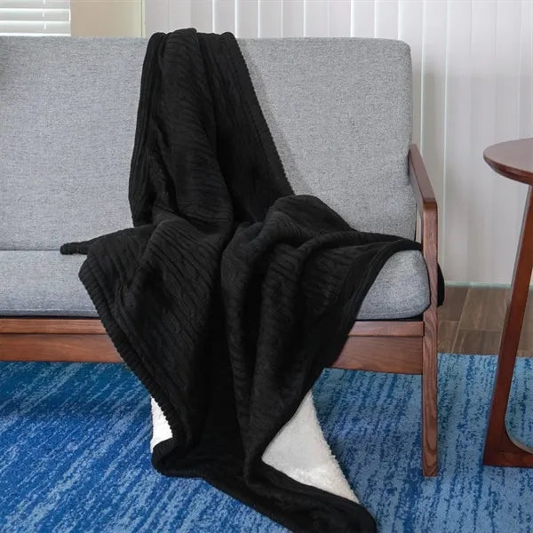 50" x 60"Cable Knit Blankets