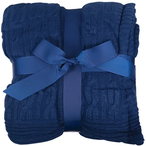 50" x 60"Cable Knit Blankets