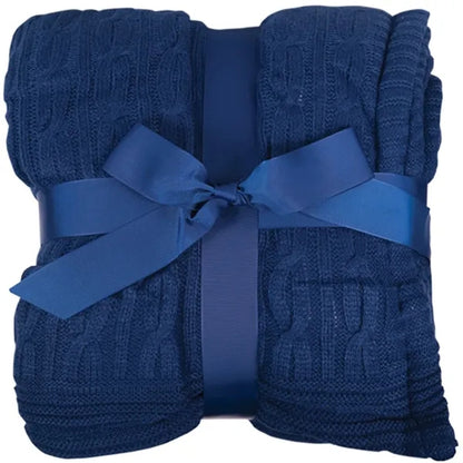 50" x 60"Cable Knit Blankets