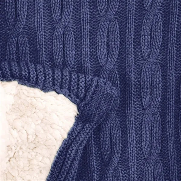 50" x 60"Cable Knit Blankets