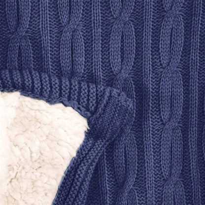 50" x 60"Cable Knit Blankets