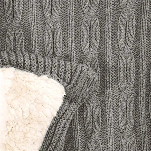 50" x 60"Cable Knit Blankets