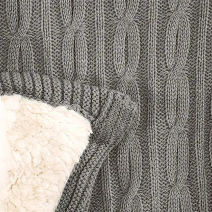 50" x 60"Cable Knit Blankets