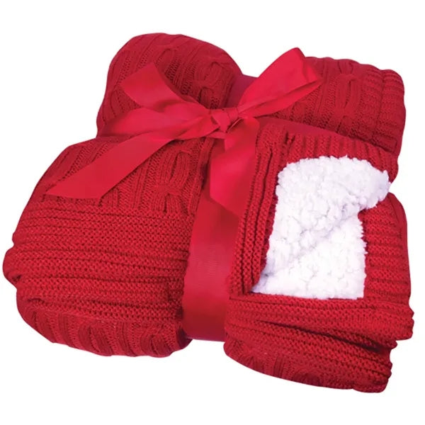 50" x 60"Cable Knit Blankets