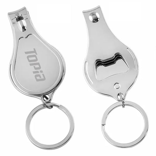 Multi-Functional Nail Clipper with Opener and Keychain