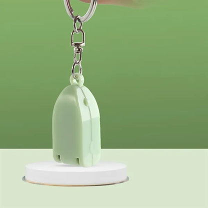 Mini Foldable Nail Clipper Keychain