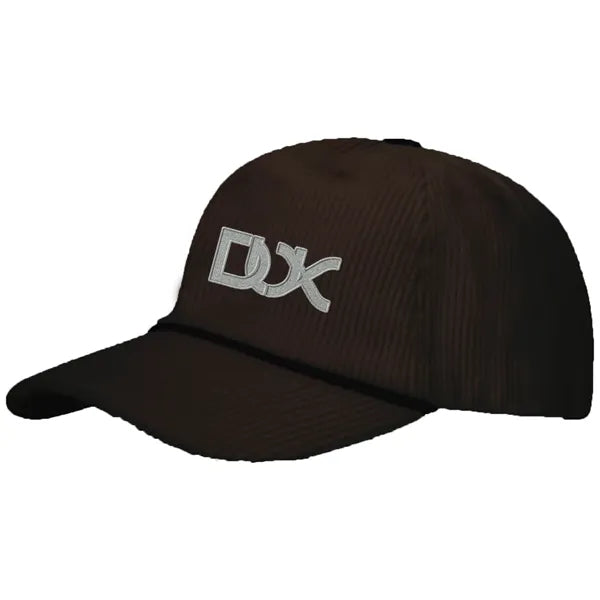 Premium Corduroy 5 Panel Cap - High, Medium, or Low Crown