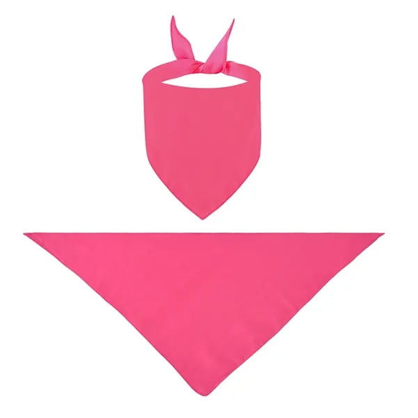 Solid Color Pet Bandana
